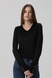 Пуловер однотонный женский Park karon 10284 One Size Черный (2000989250067D) Фото 1 из 13