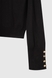 Пуловер однотонный женский Park karon 10284 One Size Черный (2000989250067D) Фото 11 из 13