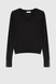 Пуловер однотонный женский Park karon 10284 One Size Черный (2000989250067D) Фото 8 из 13
