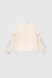 Сорочка з вишивкою для дівчинки Cuento 3043 140 см Бежевий (2000990264251A) Фото 9 з 14