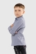 Сорочка однотонна для хлопчика Deniz 311 140 см Сірий (2000989810063D) Фото 3 з 12
