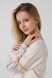 Сорочка з вишивкою для дівчинки Cuento 3043 140 см Бежевий (2000990264251A) Фото 4 з 14