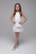 Сукня для дівчинки з принтом 23086 Wecan 110 см Білий (2000989427988D) Фото 1 з 11