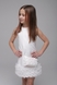 Сукня для дівчинки з принтом 23086 Wecan 110 см Білий (2000989427988D) Фото 5 з 11