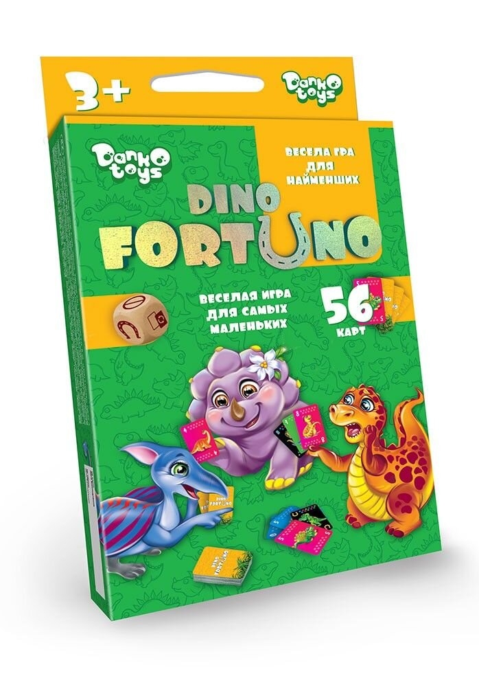 Фото Развивающая настольная игра "Dino Fortuno" (UF-05-01) (2000903604006)