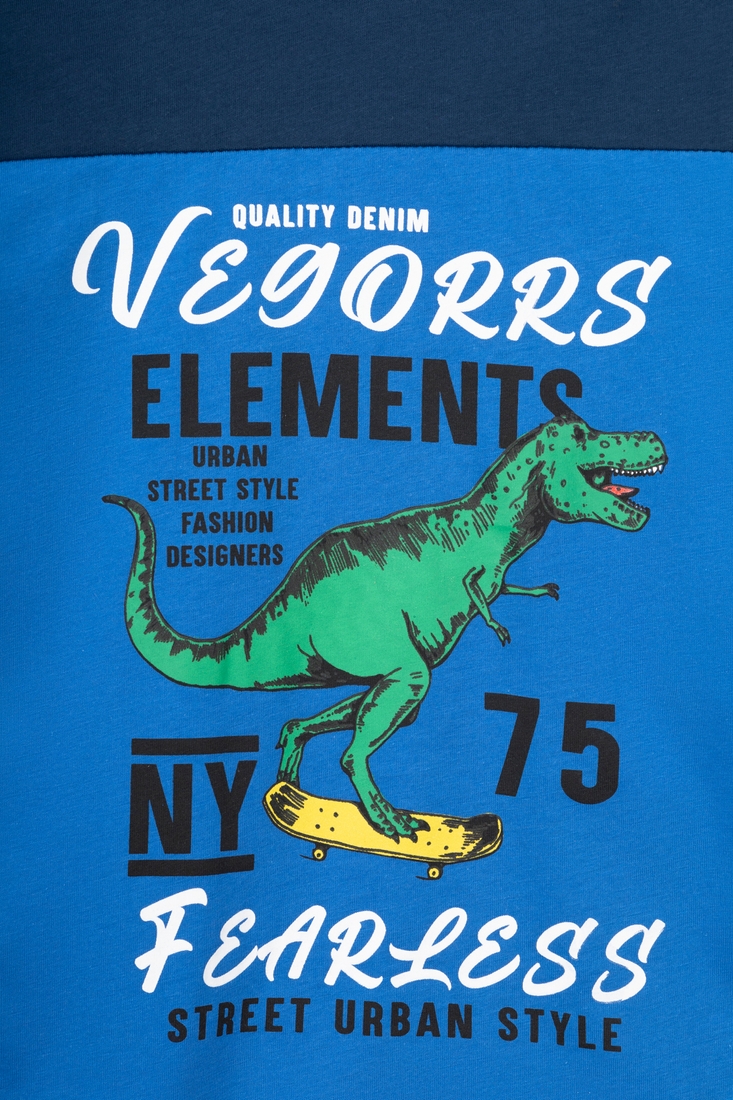 Фото Костюм футболка+шорты для мальчика Hees HS-78 134 см Синий (2000989700777S)