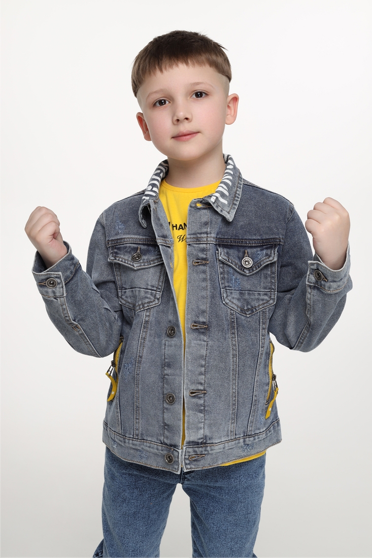 Фото Куртка для мальчика S&D 1171 152 см Синий (2000989561774D)