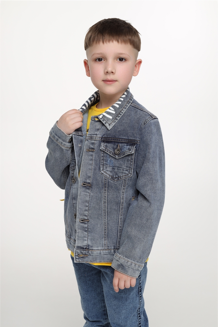 Фото Куртка для мальчика S&D 1171 152 см Синий (2000989561774D)