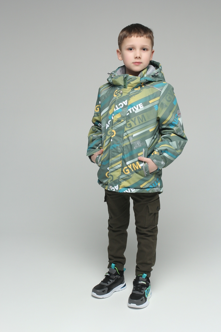 Фото Куртка для хлопчика Snowgenius D442-09 140 см Хакі (2000989393177D)