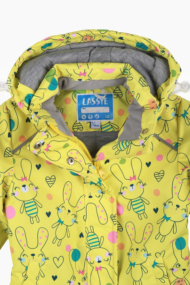 Фото Куртка для дівчинки Snowgenius D442-015 140 см Жовтий (2000989274223D)