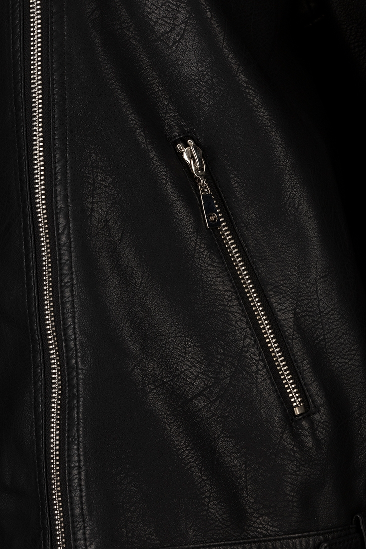 Фото Куртка женская однотонная GK12 L Черный (2000990445544D)