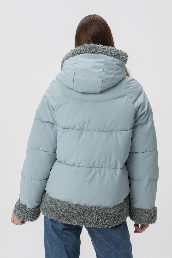 Фото Куртка зимова жіноча 170 42 М'ятний (2000990090249W)