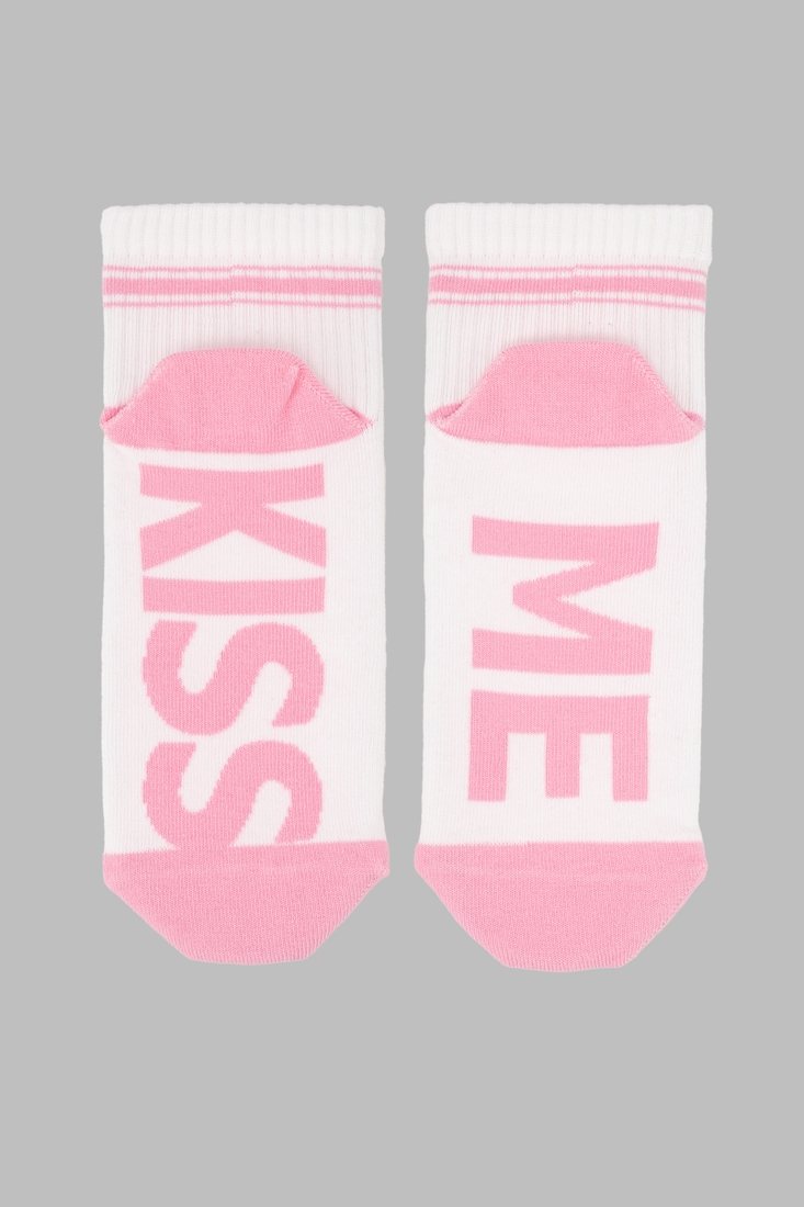 Фото Шкарпетки жіночі Kiss Me 23-25 Білий (4820163314518А)