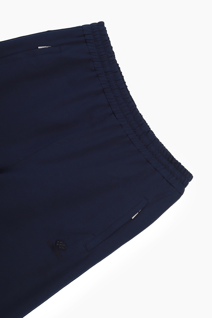 Фото Спортивні штани чоловічі прямі Tommy life 84679-B 52 Синій (2000989488767D)