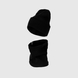 Набір шапка+баф чоловічий SHADO Shado №38/Баф1 Чорний (2000990217752D) Фото 1 з 10