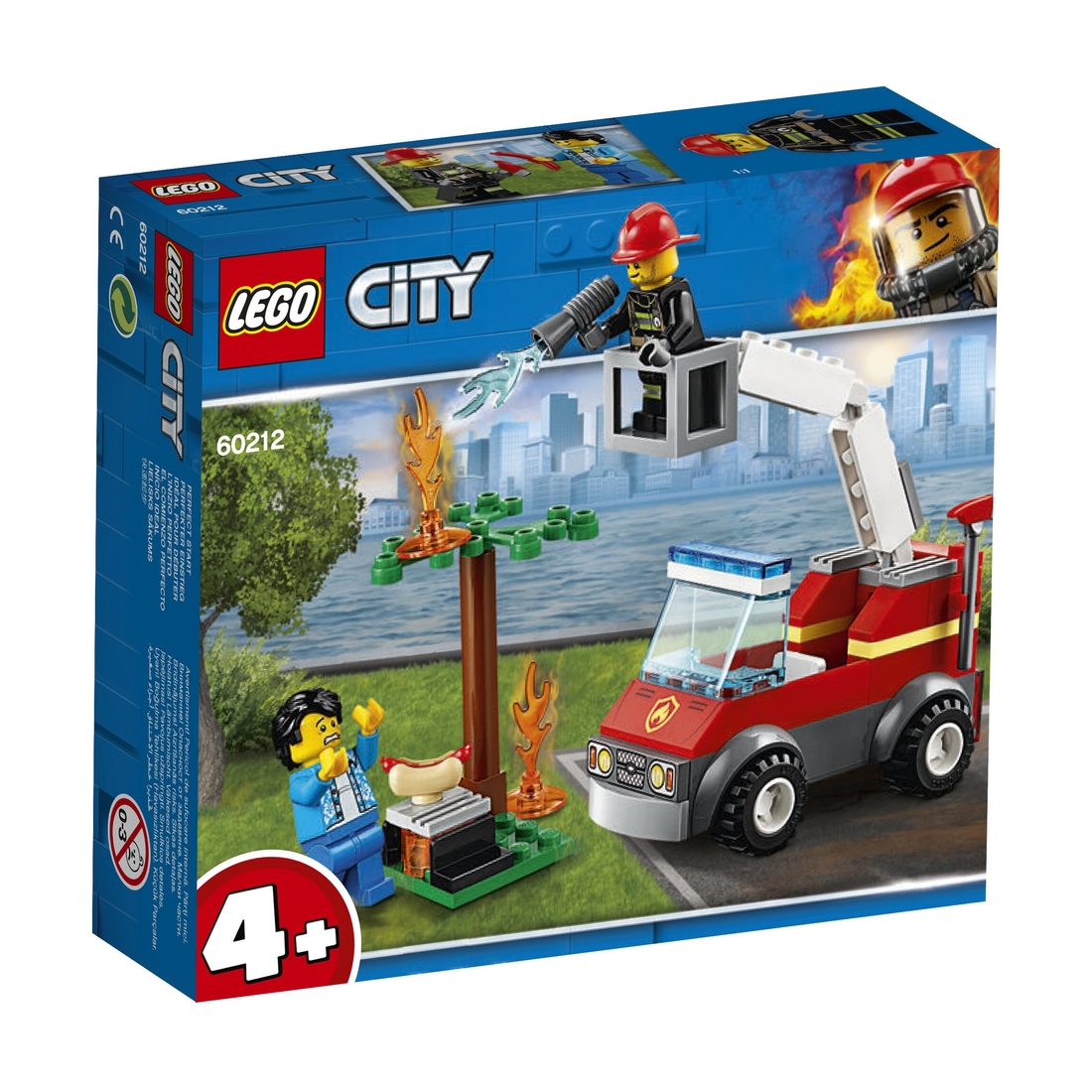 Фото Конструктор LEGO City Пожар на пикнике (60212)
