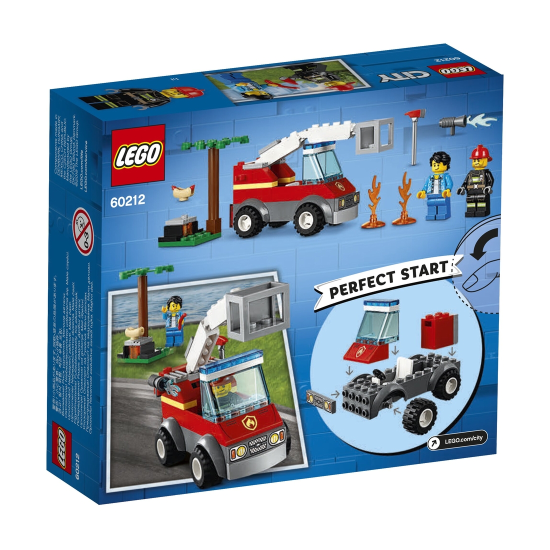 Фото Конструктор LEGO City Пожежа на пікніку (60212)