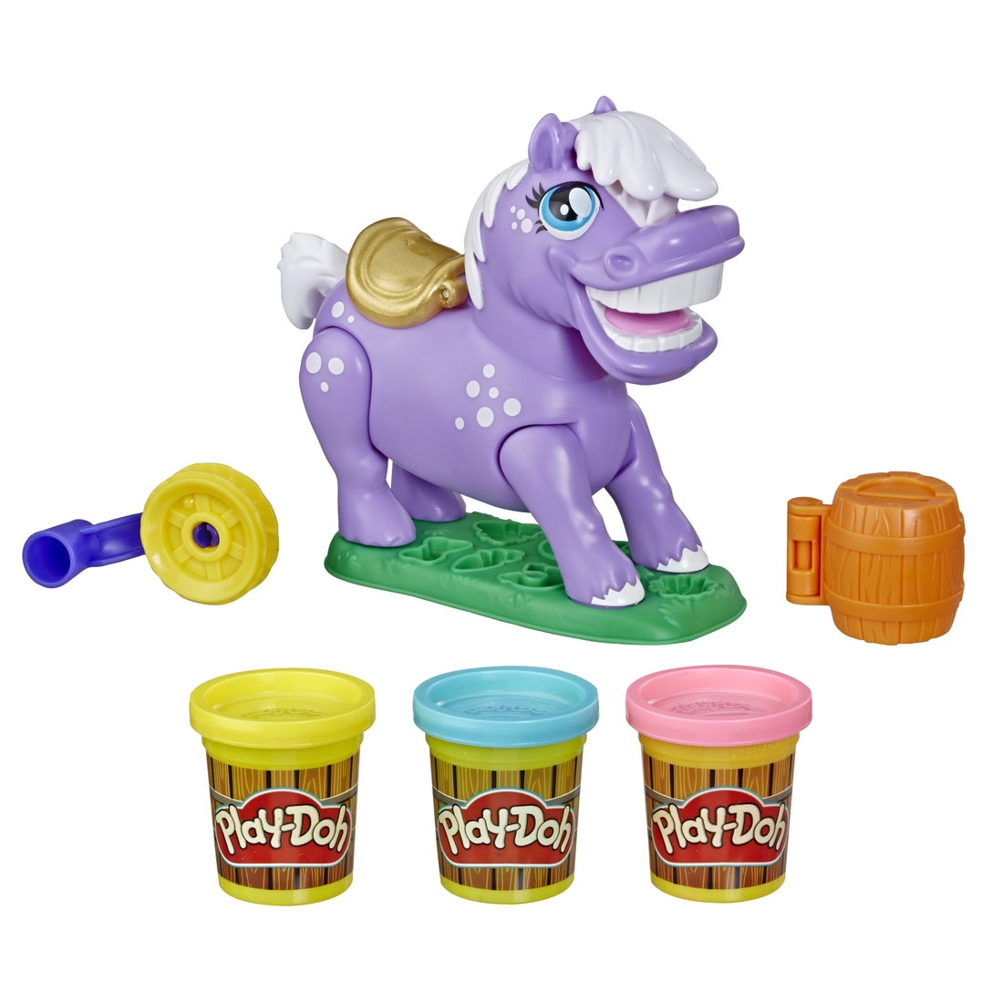 Фото Ігровий набір Hasbro Play-Doh Поні-трюкач (E6726)