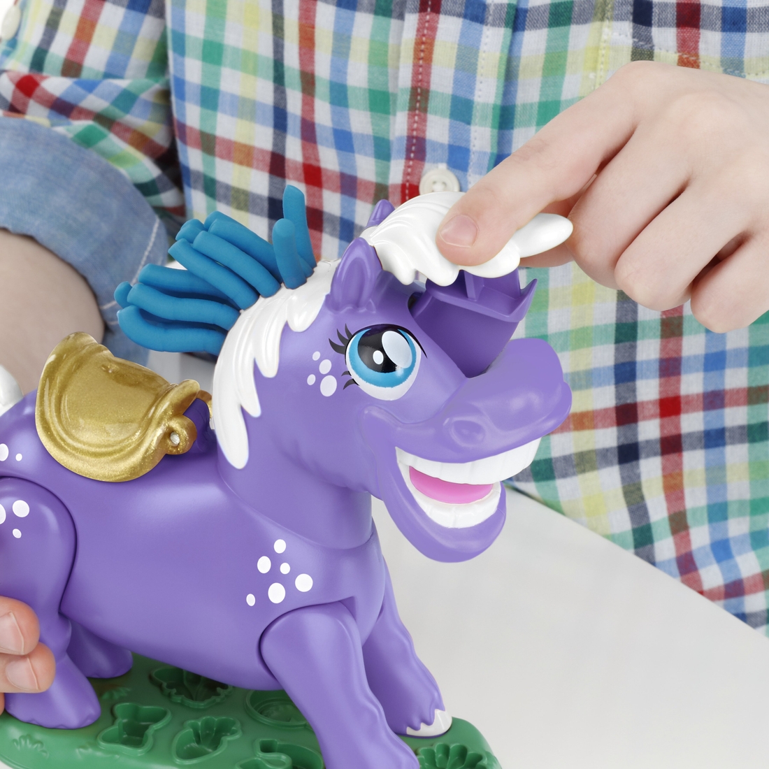 Фото Игровой набор Hasbro Play-Doh Пони-трюкач (E6726)