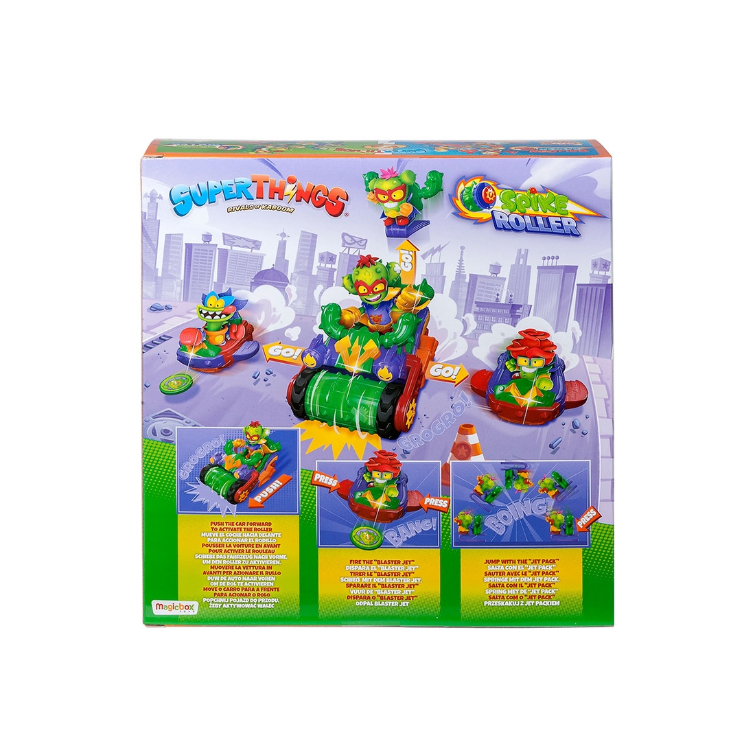 Фото Игровой набор "Kazoom Kids" S1 Спайк-роллер Кактус SuperThings PSTSP514IN00 Разноцветный (8431618016640)