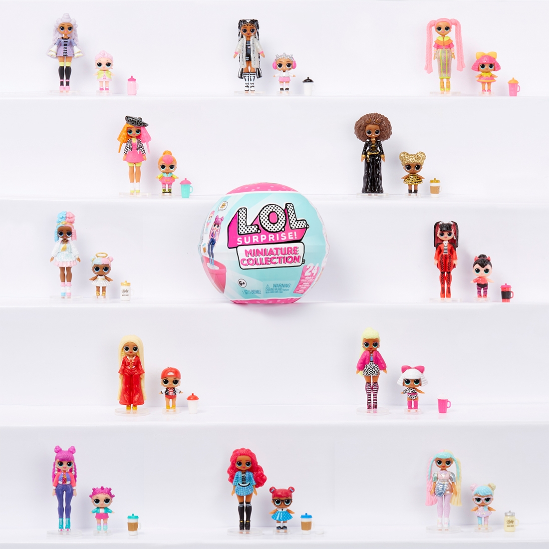 Фото Ігровий набір з лялькою L.O.L. Surprise! 590606 серії "Miniature Collection" (6900007337175)