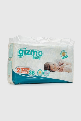 Фото Підгузники GIZMO BABY MINI (3-6 кг) 95130 Різнокольоровий (8681020800959)