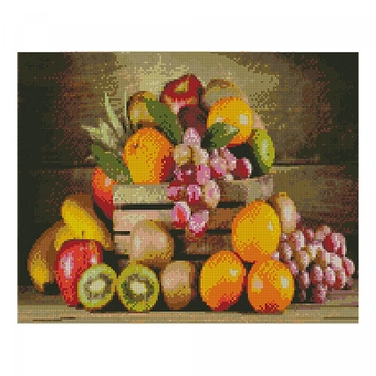 Алмазна картина FA10345 «Ящик з фруктами», розміром 40х50 см (4823113800239)