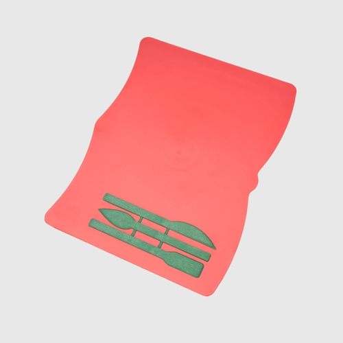 Фото Доска для пластилина со стеками Атлас К-3036 Фигурная книга B5 Розовый (2000989893059)