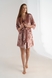 Комплект халат+пижама женский Nicoletta 87130 XL Пудровый (2000990389039А) Фото 3 из 26