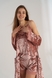 Комплект халат+піжама жіночий Nicoletta 87130 S Пудровий (2000990389008А) Фото 2 з 26