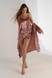 Комплект халат+пижама женский Nicoletta 87130 XL Пудровый (2000990389039А) Фото 1 из 26