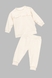 Костюм (світшот+штани) для дівчинки Beyaz Bebek 2181 74 см Бежевий (2000990302373D) Фото 2 з 14
