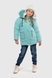 Куртка для дівчинки Feiying DL-23 110 см Бірюзовий (2000989629153W) Фото 6 з 16