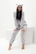 Пижама женская,XS Barwa 230 Серый (2000902000120D) Фото 1 из 10