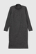Платье однотонное женское 2343 XL Серый (2000990110329D) Фото 9 из 15