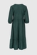 Сукня однотонна жіноча On me 2329 2XL Зелений (2000990374714S) Фото 10 з 11