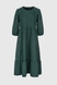 Сукня однотонна жіноча On me 2329 2XL Зелений (2000990374714S) Фото 8 з 11
