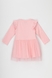 Сукня з принтом для дівчинки Atabey 18941.0 104 см Рожевий (2000989613466D) Фото 4 з 4