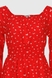 Сукня з візерунком жіноча 242 48 Червоно-білий (2000990461193S) Фото 9 з 11