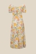 Сукня з візерунком жіноча LAWA WTC02318 2XL Молочно-персиковий (2000990667335S) Фото 8 з 9