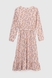 Сукня з візерунком жіноча LAWA CTM WTC02306 XL Пудровий (2000989905608S)(LW) Фото 10 з 15