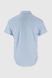 Сорочка з візерунком чоловіча Redpolo 3927 M Блакитний (2000990629432S) Фото 9 з 10