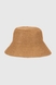 Шляпа пляжная женская 726-3 One Size Коричневая (2000990606068S) Фото 4 из 5