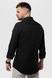 Рубашка классическая мужская однотонная 36002 3XL Черный (2000990194640A) Фото 11 из 18