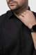 Рубашка классическая мужская однотонная 36002 3XL Черный (2000990194640A) Фото 8 из 18