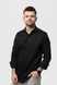 Рубашка классическая мужская однотонная 36002 3XL Черный (2000990194640A) Фото 7 из 18