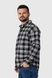 Рубашка с узором мужская LAWA MBC02309 3XL Черно-серый (2000990230560D)(LW) Фото 12 из 22