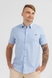 Рубашка с узором мужская Redpolo 3927 3XL Голубой (2000990629470S) Фото 1 из 10