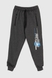 Спортивні штани з принтом для хлопчика Pitiki 009769 134 см Антроцит (2000990045584D) Фото 7 з 11
