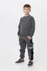 Спортивні штани з принтом для хлопчика Atescan 1106 140 см Графітовий (2000990276094W) Фото 5 з 13